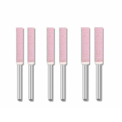 10 Pack Chain Tool Sharpener Grinding Stones for Rotary Bit Kits 4/4.8/5.5mm - 3MM X 4MM