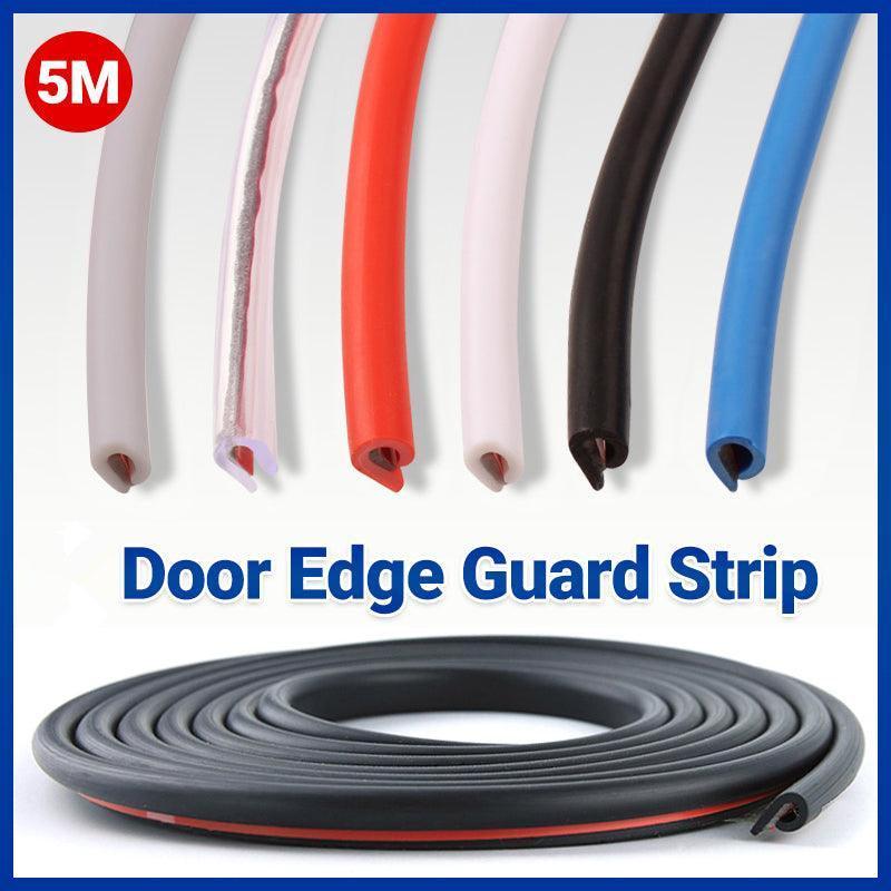 5M Car Door Edge Protector Strip Anti-Scratch Protection Rubber Trim Seal Au - Clear