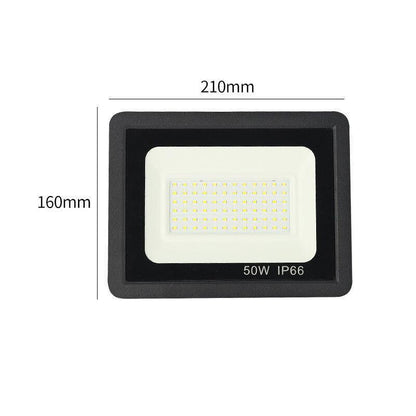 LED Flood Light 50W 100W 200W Outdoor Waterproof IP66 Cool White Security Lamp - 100W