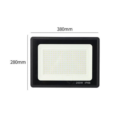 LED Flood Light 50W 100W 200W Outdoor Waterproof IP66 Cool White Security Lamp - 100W