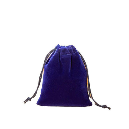 50X Small Velvet Cloth Drawstring Bags Gift Bag Jewelry Ring Pouch Earring Favor 9x12 - Black