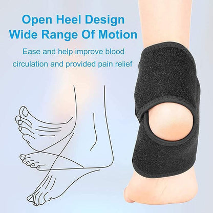 S Size AOLIKES One Pair Ankle Support Brace Wrap with Cushioned Pads - Rose Red- Small* 1 Pair