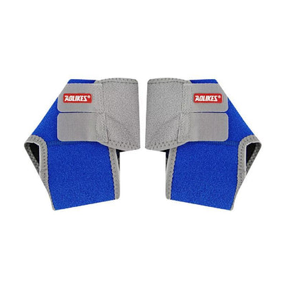 S Size AOLIKES One Pair Ankle Support Brace Wrap with Cushioned Pads - Blue- Small* 1 Pair