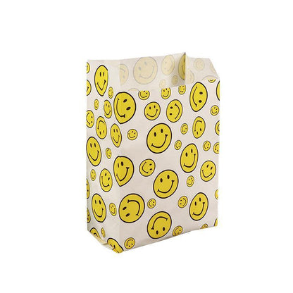 1000PCS Oil-proof Takeaway Paper Bags for Premium Takeout Supply - White-22*15*5cm