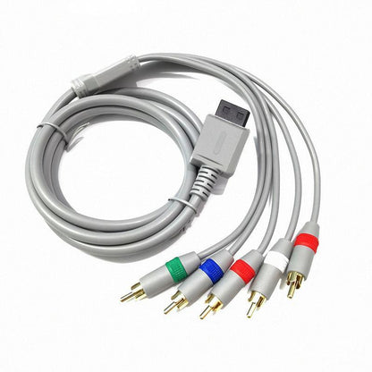 HDTV 5 RCA Component HD TV Audio Video Cable for Nintendo Wii amp WiiU U Console