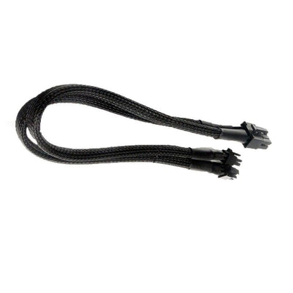 Dual Mini 6 Pin to 8 Pin PCI-E Video Card Power Cable Y Splitter 18AWG Mac Pro