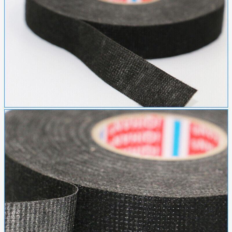 4Pcs 19Mmx 15M Adhesive Cloth Fabric Tape Cable Loom Wiring Harness For Car Auto