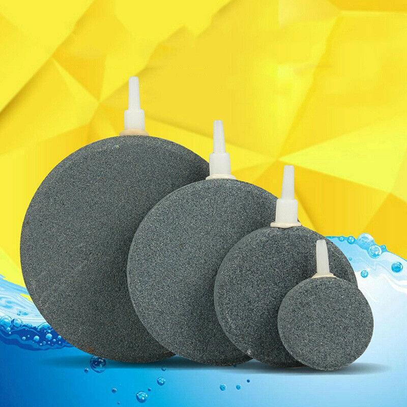 Round Air Stone Disk Bubble Diffuser Airstone Hydroponics Aquarium Fish Tank - 4cm