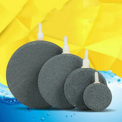 Round Air Stone Disk Bubble Diffuser Airstone Hydroponics Aquarium Fish Tank - 4cm