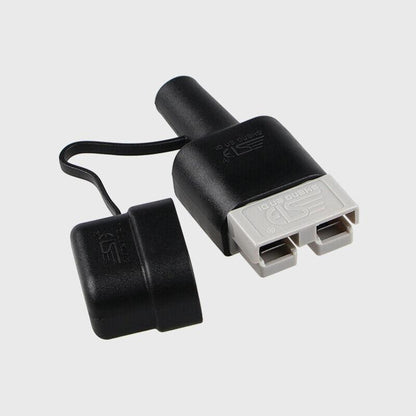 4Pcs Waterproof 50A Anderson Plug Dust Cable Sheath Cover Black With Cap New Au