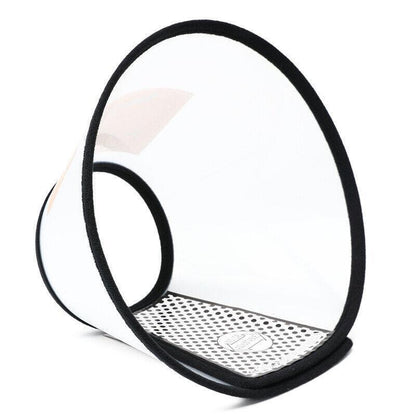 Pet Dog Cat Cone Protective Collar Wound Healing Medical Elizabethan E-Collar Au - 2#(38-44CM  depth: 20.5CM)