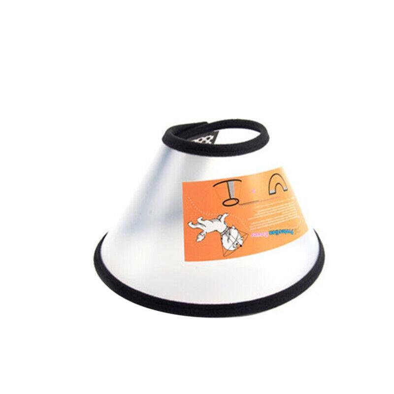 Pet Dog Cat Cone Protective Collar Wound Healing Medical Elizabethan E-Collar Au - 2#(38-44CM  depth: 20.5CM)