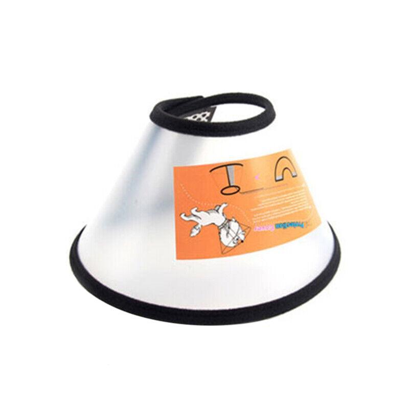 Pet Dog Cat Cone Protective Collar Wound Healing Medical Elizabethan E-Collar Au - 3#(36-42CM  depth: 13.5CM)