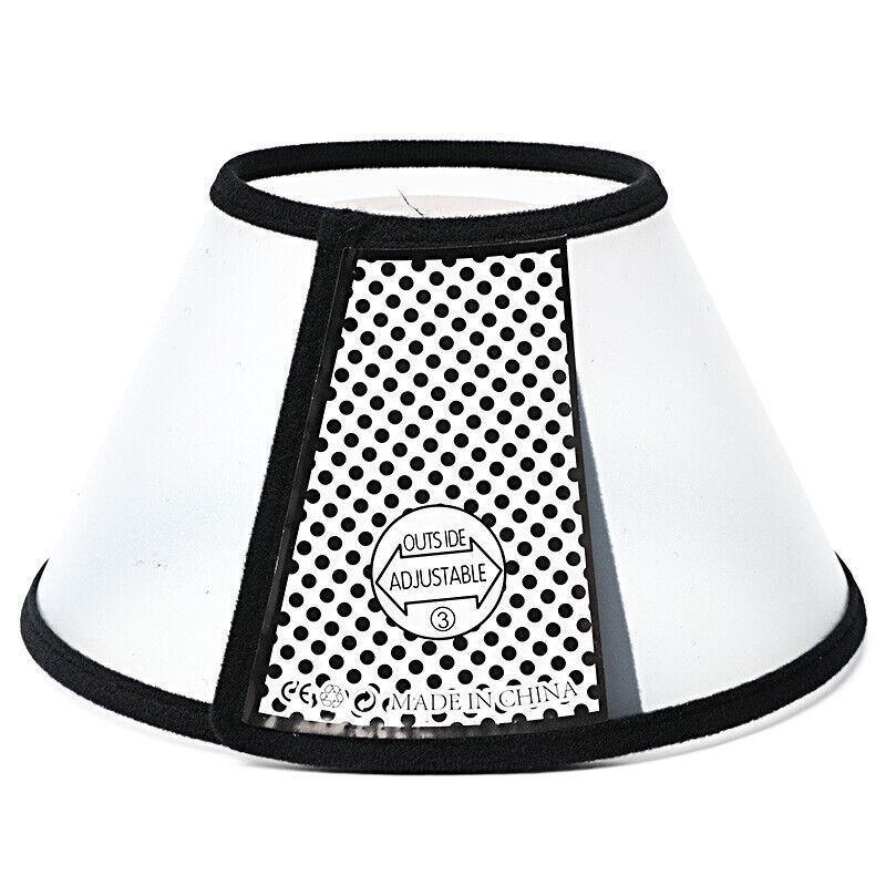 Pet Dog Cat Cone Protective Collar Wound Healing Medical Elizabethan E-Collar Au - Large#(49.5-56CM  depth: 28CM)