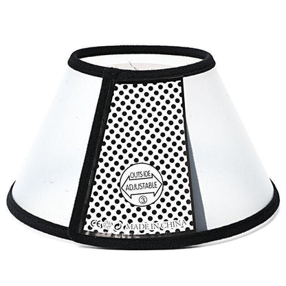 Pet Dog Cat Cone Protective Collar Wound Healing Medical Elizabethan E-Collar Au - 7#(17-20CM  depth: 9CM)