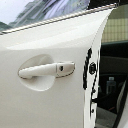 4Pcs Universal Black Car Door Edge Anti-Collision Cover Scratch Protector Guard