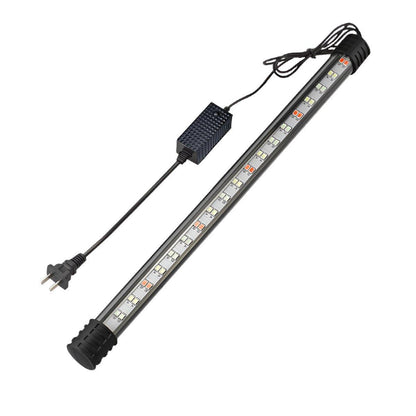 Aquarium Fish Tank Light LED Waterproof Full Spectrum Aqua Lamp RGB - 27cm 44Led