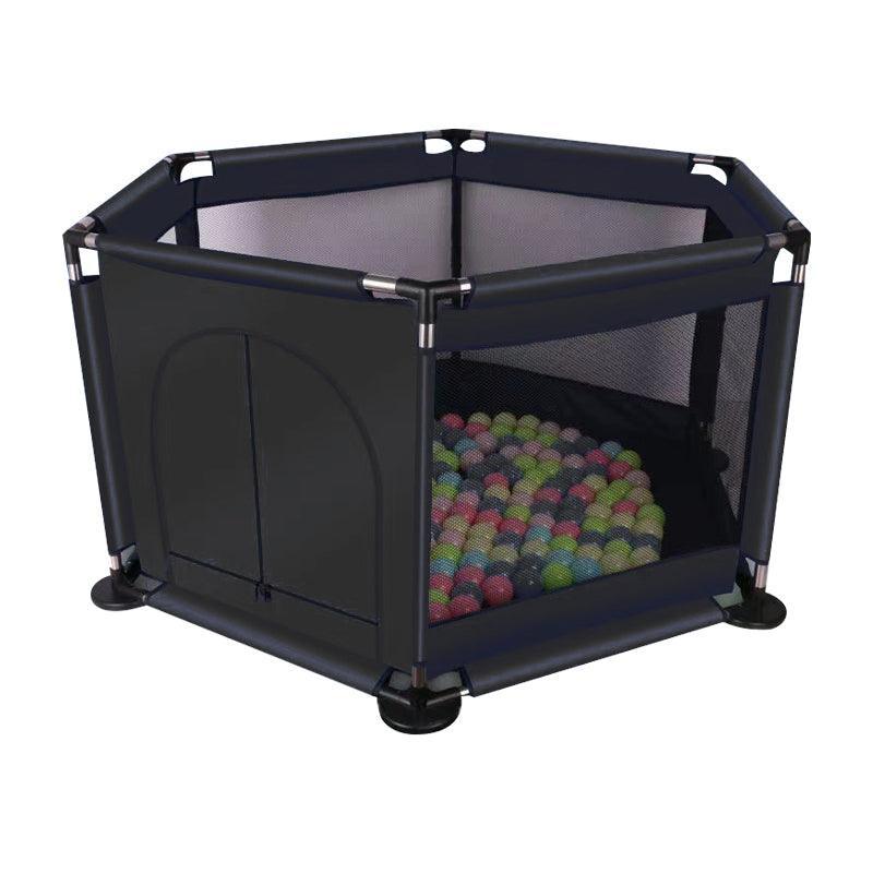 130cm Foldable Indoor Playpen Fence with Gate for Play Area or Rest Zone Setup - Green