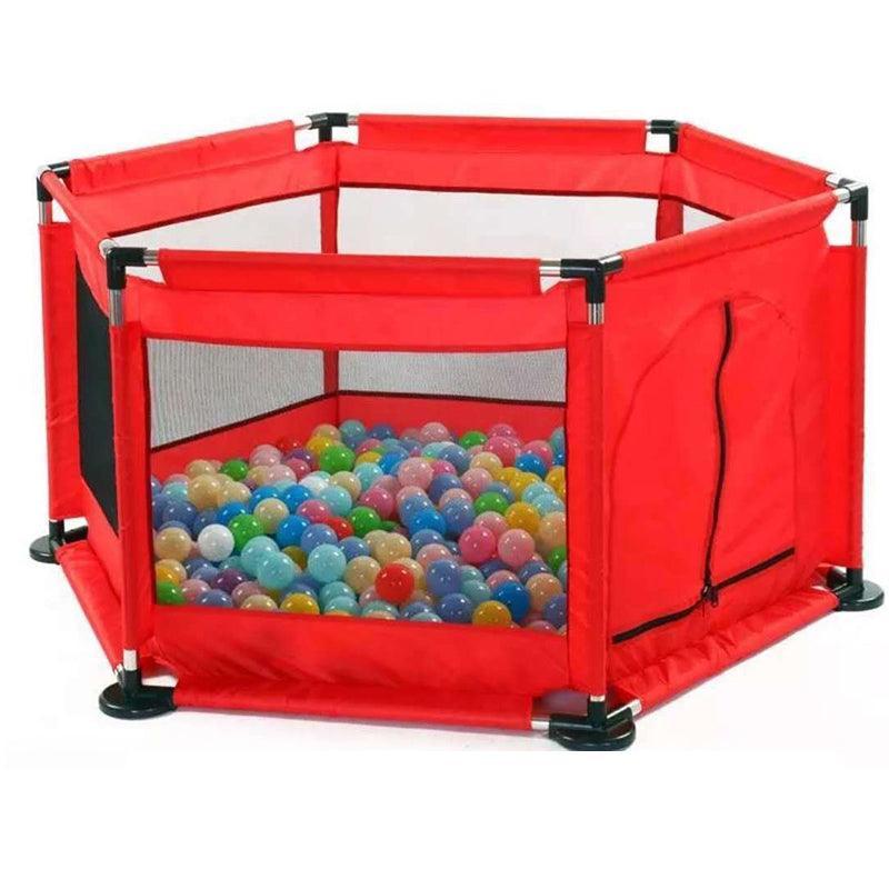 130cm Foldable Indoor Playpen Fence with Gate for Play Area or Rest Zone Setup - Green