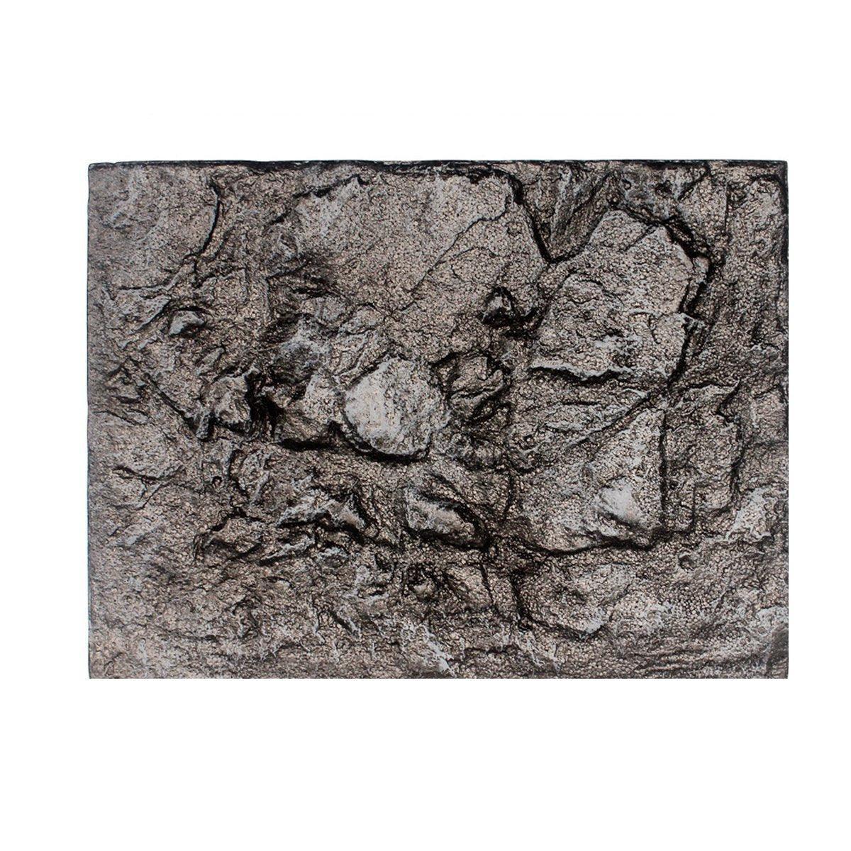 Pet Reptile Tank Board 3D Foam Backgrounds and Habitat Decoration 9 Styles - F