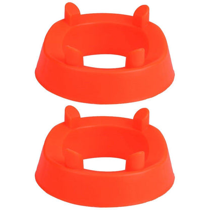 2PCS Football Basketball Volleyball Storage Stand Multi-Functional Ball Holder - Black