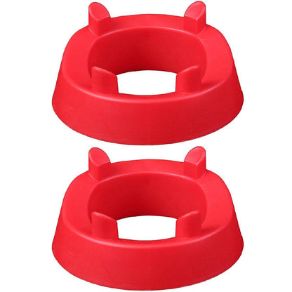 2PCS Football Basketball Volleyball Storage Stand Multi-Functional Ball Holder - Black