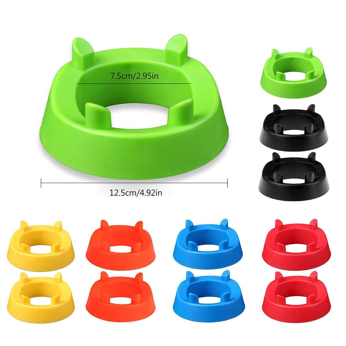 2PCS Football Basketball Volleyball Storage Stand Multi-Functional Ball Holder - Yellow