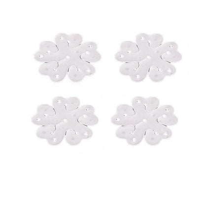 Balloon Clips H V Clip Tie Filled Helium Air Balloons Wedding Party Decoration - 10X Flower shaped