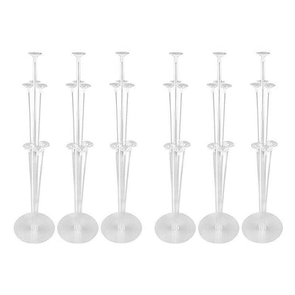 3/6/12 Set 70 Cm Balloon Column Set Upright Base Stand Holder Wedding Party Deco - 3Sets