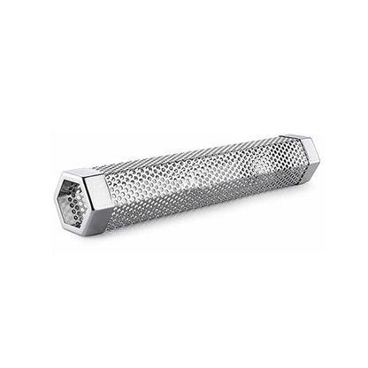 Hexagon Bbq Smoker Tube Stainless Steel Grill Accessory Smoking Box Long Lasting - 6Inch