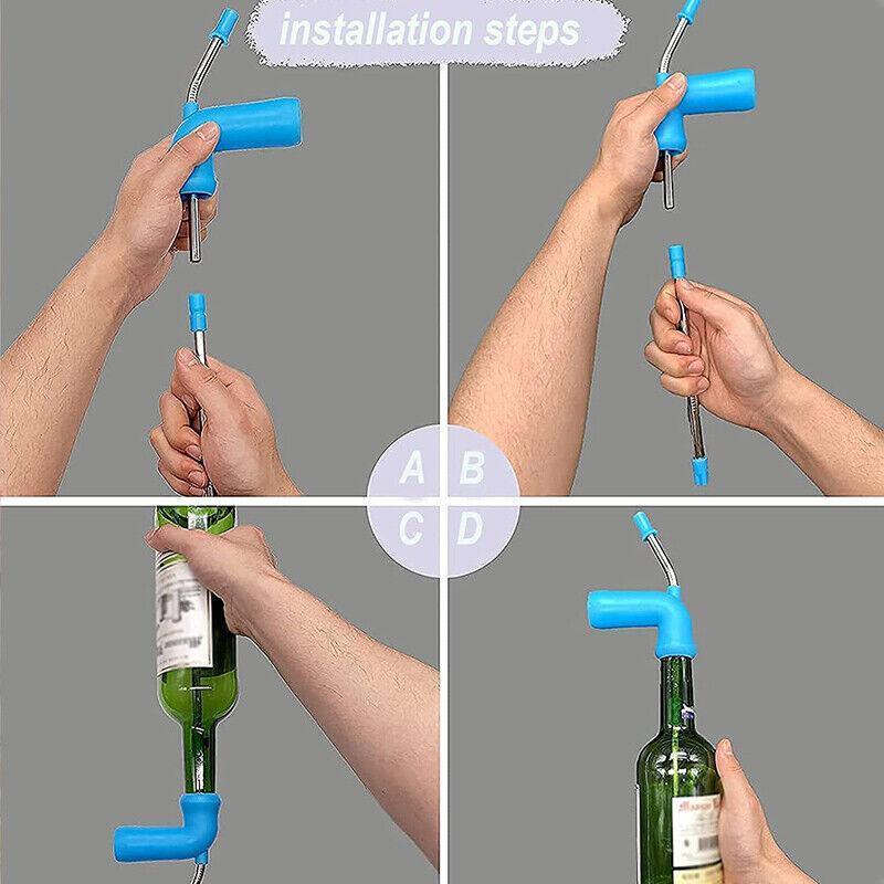 Beer Snorkel Funnel Bong Bucks Hens House Party Games Drinking - Yellow