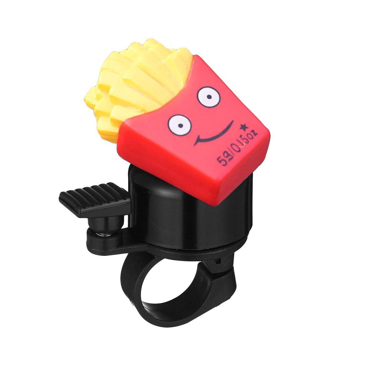 Cute Food Style Bicycle Bell Loud and Fun Handlebar Accessory - Sandwiches