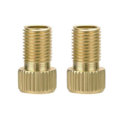 Bicycle Pump Adapters Converter Presta To Schrader Bike Valve Tyre Connector Au - 5PCS