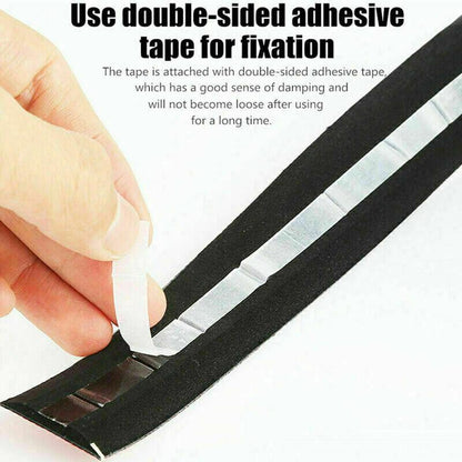 2X Thick Bicycle Handlebar Tape Bar Drop Wrap Mtb Road Bike Anti-Slip Punch - White