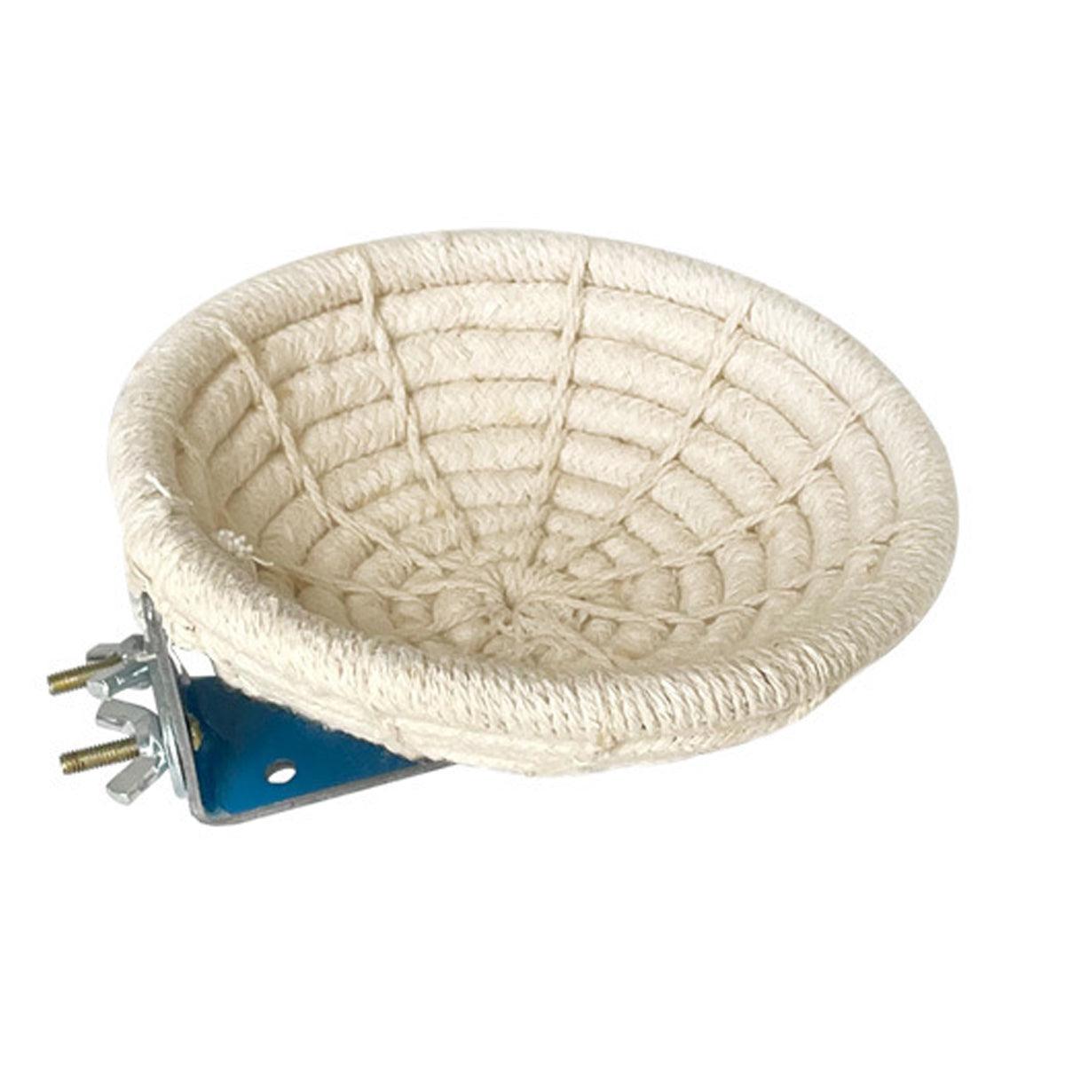 Birds Nest Parrot Straw Nest for Small Animal Nesting Material Bedding - Hemp Rope