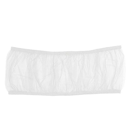 L Size Shell Skirt Mesh Cover Pet Bird Cage Guard Nylon Net Seed Catcher - White