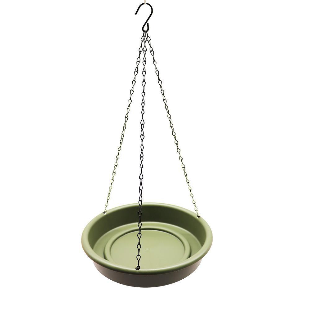 Outdoor Garden Hanging Bird Feeder Garden Automatic Hummingbird Water Feeder - Green