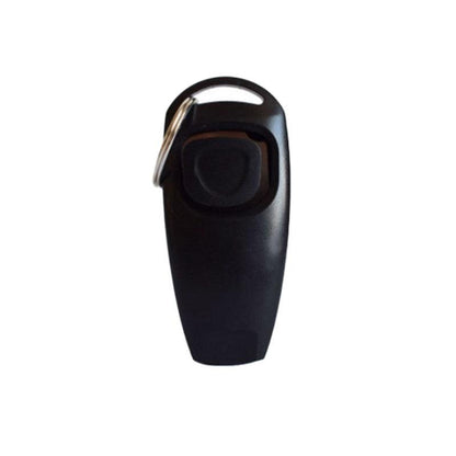 Dog Whistle and Clicker Set for Training Stop Barking Obedience Tool Combo - Blue