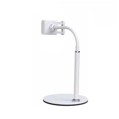 Adjustable Floor/Desk Stand Bed Lazy Mount Holder Arm Bracket For Phone Tablet - 12-18cm Black(Desk Stand)
