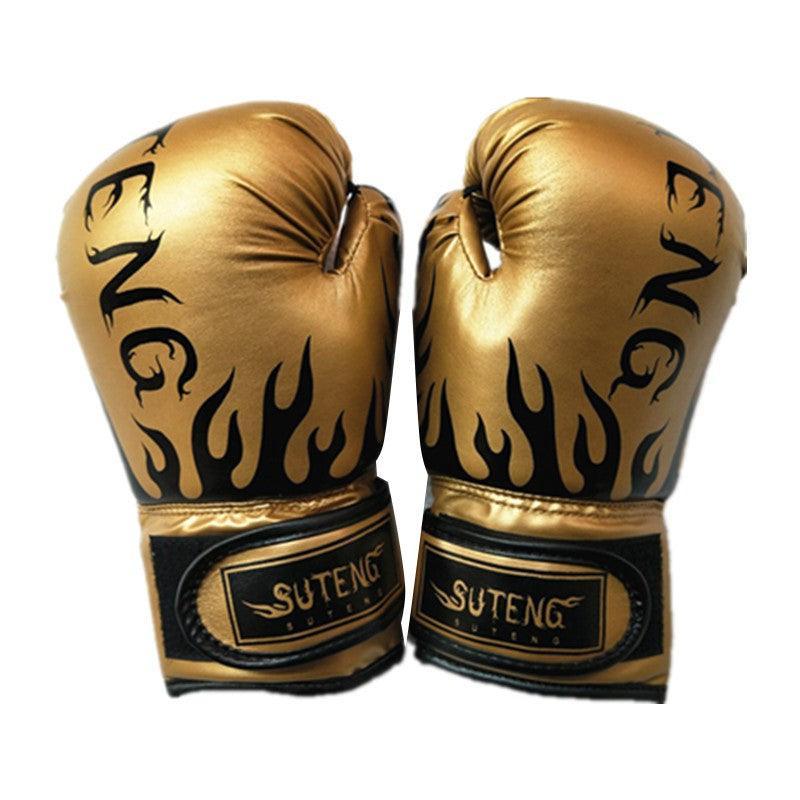2PCS PU Boxing Training Gloves for Young Beginners Suitable for Ages 3-12 - Red