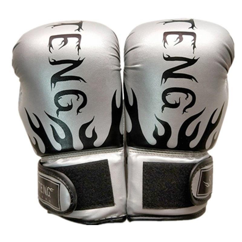 2PCS PU Boxing Training Gloves for Young Beginners Suitable for Ages 3-12 - Red