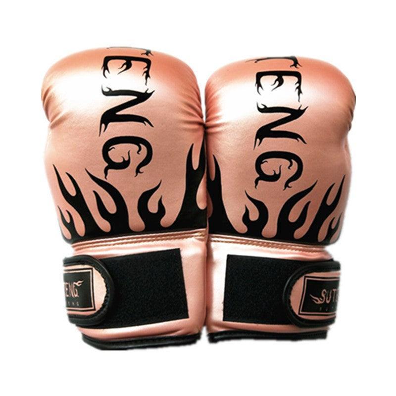 2PCS PU Boxing Training Gloves for Young Beginners Suitable for Ages 3-12 - Red