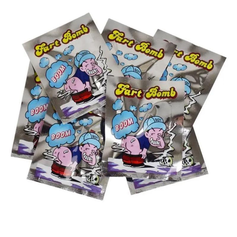 10/20/50x Fart Bomb Bombs Bag Smelly Novelty Stink Prank Gag Trick Joke Game Fun - 50x