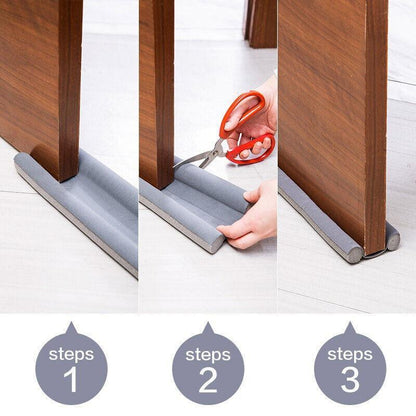 New Door Bottom Sealing Strip Guard Wind Dust Threshold Seals Draft Stopper Au - Brown