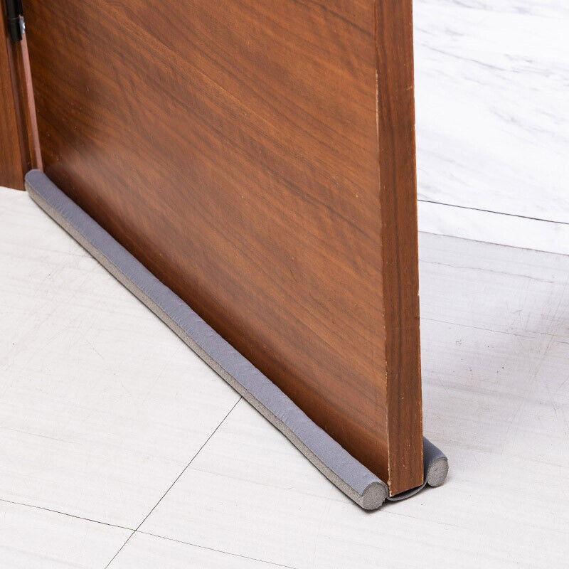 New Door Bottom Sealing Strip Guard Wind Dust Threshold Seals Draft Stopper Au - White