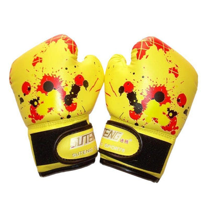 Boxing Sparring Training Gloves MMA Kickboxing Punching Gloves for Practice Sessions - Green