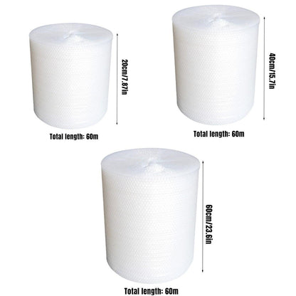 Bubble Wrap Roll Shockproof Packaging Foam Paper Express Shipping Protective - 60cm