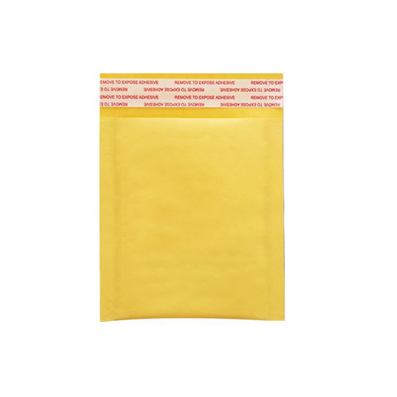 25PCS Poly Bubble Mailer Yellow Colour Multi-Size Plastic Padded Bag - 25PCS-14x20CM