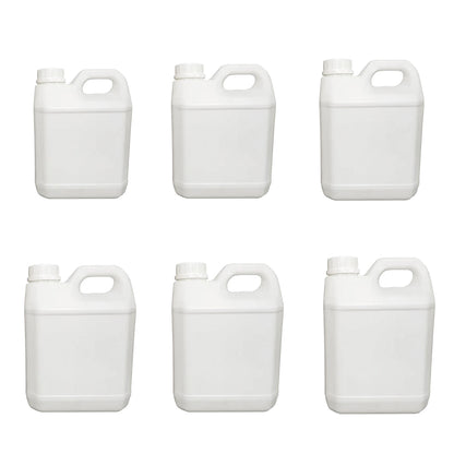 Plastic Square Bucket Storage Container Flat Square Pots 6 Sizes for Home Garden - 2L