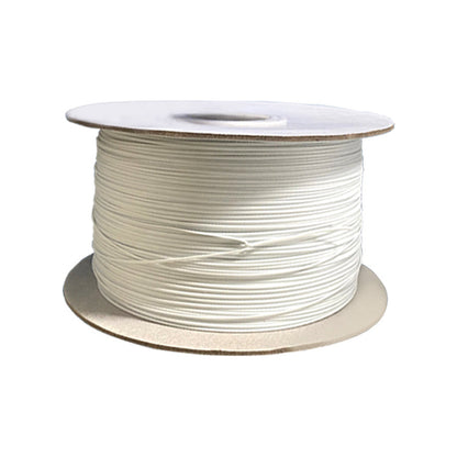 1000M Coiled Tie Wire Elliptical Binding Wire Garden Plant Cable Roll for Home - Black